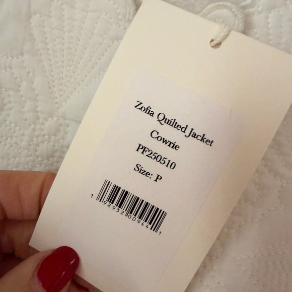 Ulla Johnson White Scalloped Jacket - Picture 6 of 6